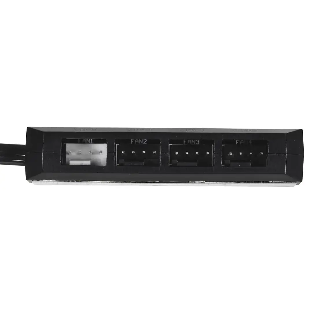 DeepCool FH-04, 0,55 m, ATX (20 kontaktų), 4 x Molex (3 kontaktų), tiesus, tiesus, juodas