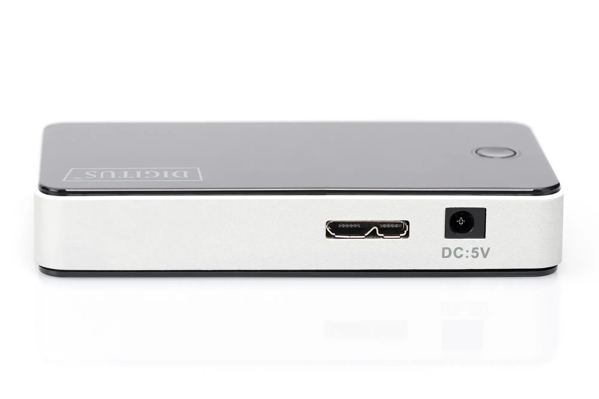 DIGITUS 40x USB3.0 šakotuvas 4 prievadai 4xUSB A/F su papildomu maitinimo šaltiniu 5 V 3,5 A ir 1,2 m kabeliu USB2.0 suderinamas