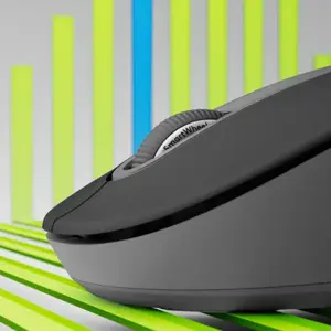 "Logitech Signature M650" belaidė pelė, dešinioji, optinė, RF belaidis ryšys + "Bluetooth", 2000 DPI, grafito spalvos