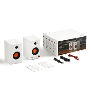 Edifier | Powered Studio Monitor Speakers | MR3 | 18W x 2 W | Bluetooth | White | ≥ 85 dB | Wireless connection