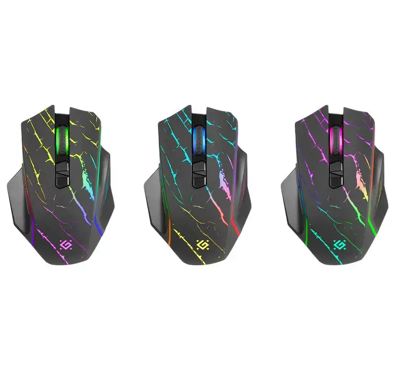 Pelė DEFENDER GM-503 URAN OPTIC RF RGB 3200dpi 8P