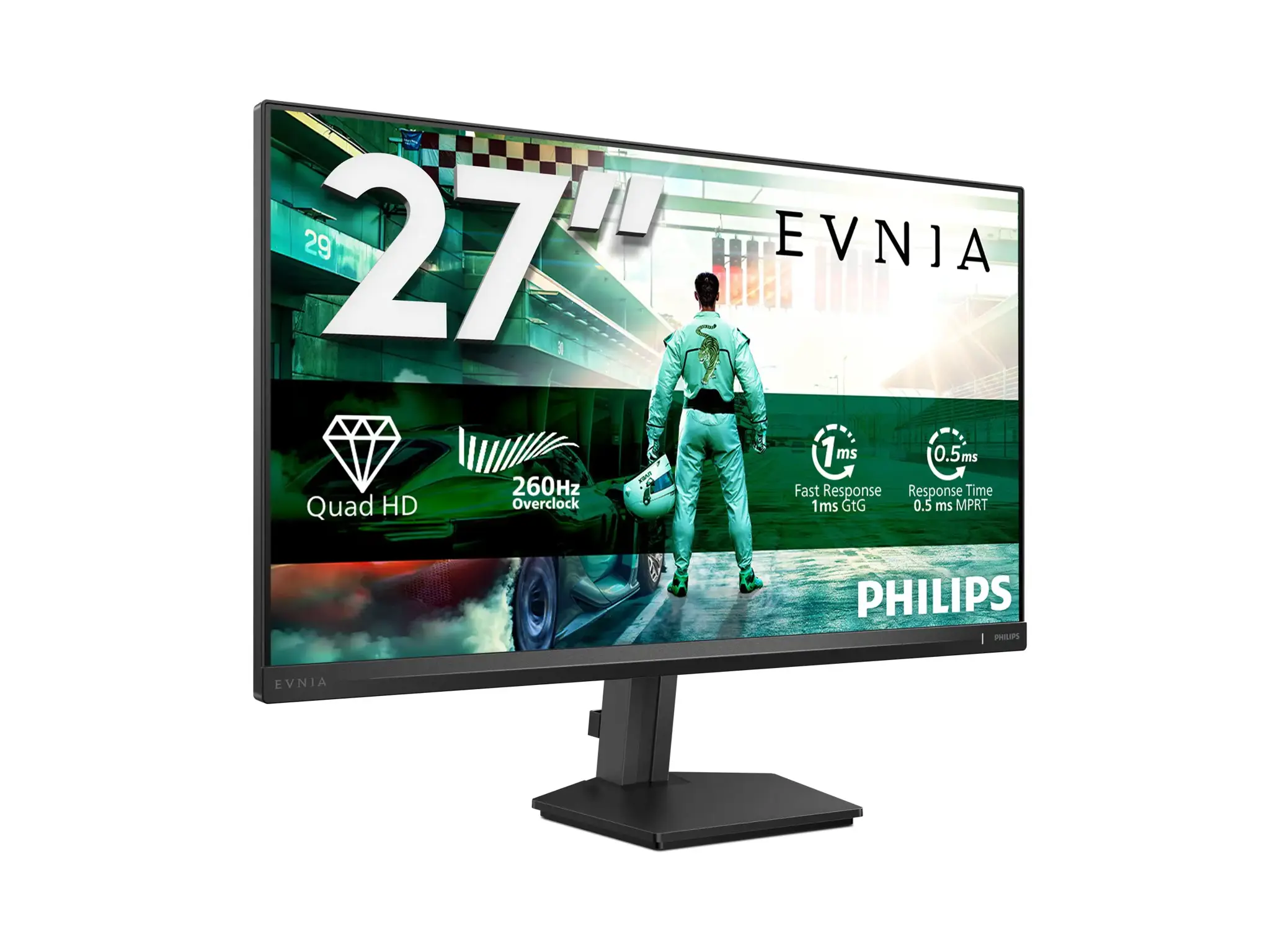 Philips 27M2N3500PF/00 | 27 " | Fast IPS | QHD | 16:9 | 260 Hz | 1 ms | 2560 x 1440 pixels | 300 cd/m² | HDMI ports quantity 2
