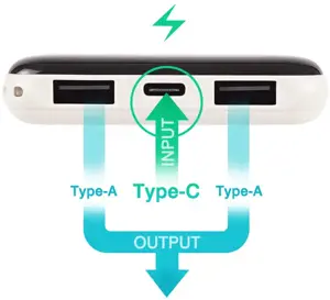 Silicon Power GP28, 10000 mAh, ličio polimeras (LiPo), 3,7 V, pilka
