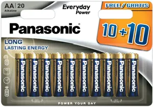 "Panasonic Everyday Power" akumuliatorius LR6EPS/20BW (10+10)