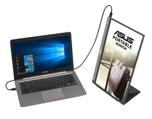 Monitorius ASUS ZenScreen MB16ACE 15.6inch USB Type-C Portable Monitor FHD 1920x1080 IPS Flicker free Low Blue Light TUV certified