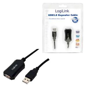 LOGILINK UA0001A LOGILINK - Kabelio kartotuvas USB 2.0 5 m