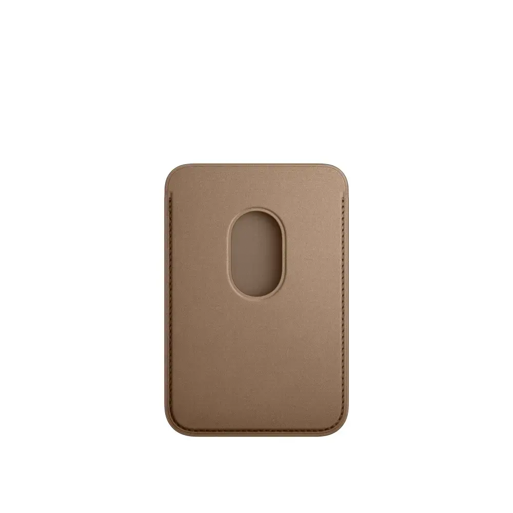 "iPhone FineWoven" piniginė su "MagSafe" - Taupe
