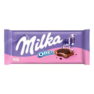 Sausainiai MILKA Oreo SW Strawb, 92 g
