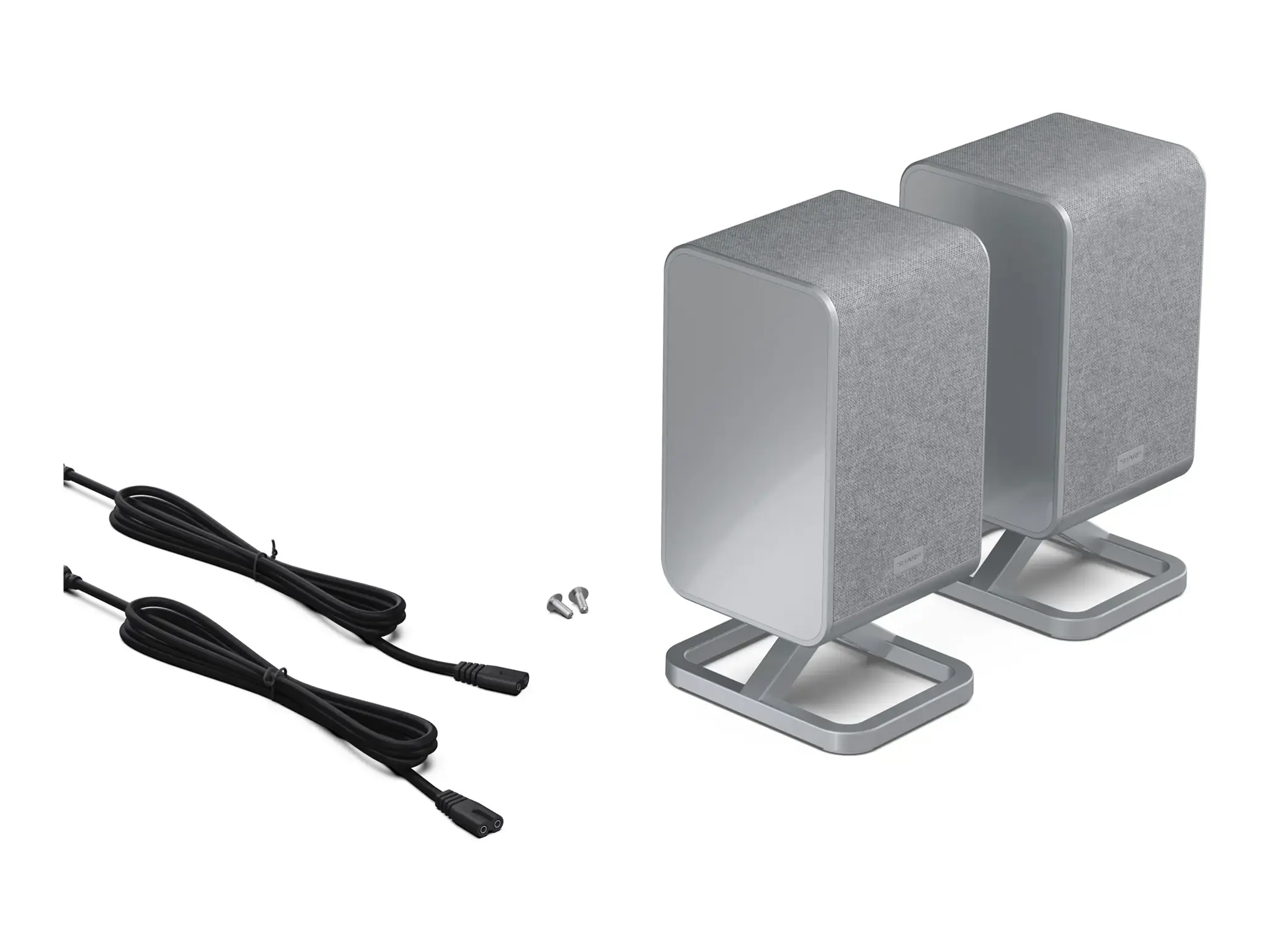 Sharp | 2.0.2 Wireless Rear Surround Speakers | HT-SPR52021(SL)