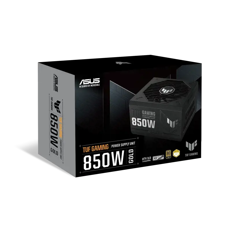 Maitinimo blokas ASUS 90YE00S2-B0NA00, 850 W, 80 PLUS Gold