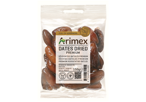Džiovintos datulės ARIMEX Premium, be pridėtinio cukraus, 150 g