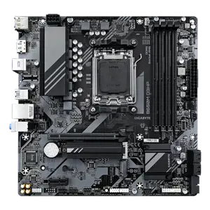 "Gigabyte B650M D3HP" (1.0 red.), AMD, "Socket AM5", "AMD Ryzen™ 5", "AMD Ryzen 7 7th Gen", "AMD Ryzen 9 7th Gen", "Socket AM5", DDR5-SDRAM, 192 GB