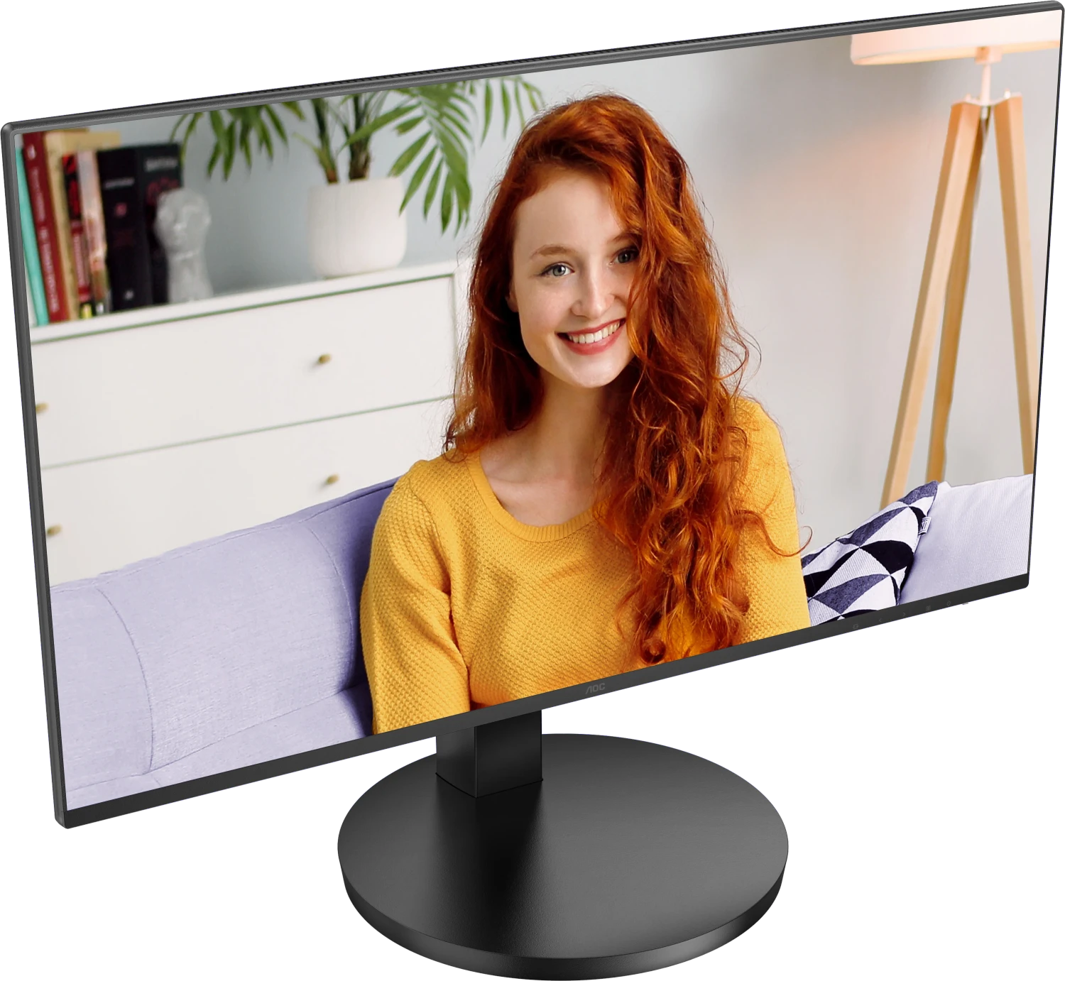 AOC B3 24B3CF2, 60.5 cm (23.8"), 1920 x 1080 pixels, Full HD, LED, 1 ms, Black