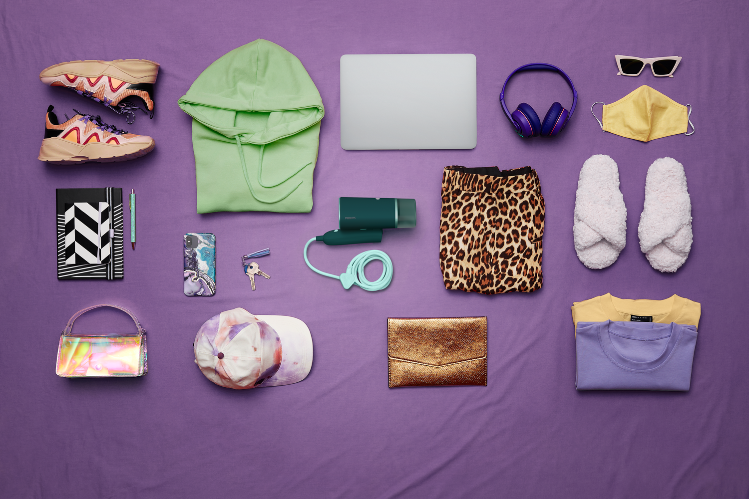 Philips 3000 series STH3020/70 Handheld Steamer, Portable steam cleaner, 0.12 L, Green, Buttons, 2 m, 0.12 L