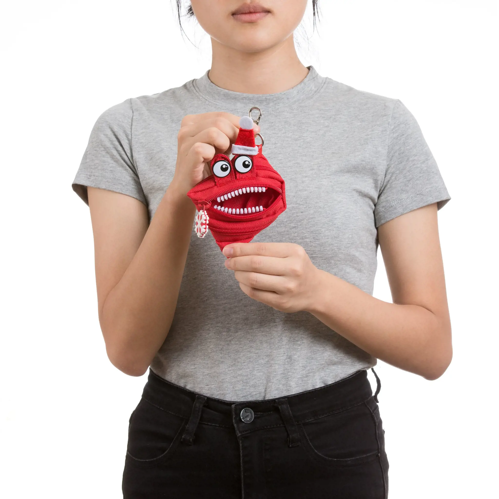 Pakabukas - piniginė ZIPIT Christmas Mini Santa