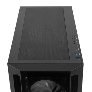 Chieftec APEX GA-01B-TG-OP ATX, Midi Tower, PC, Black, ATX, EATX, ITX, micro ATX, Mini-ITX, SPCC, Gaming