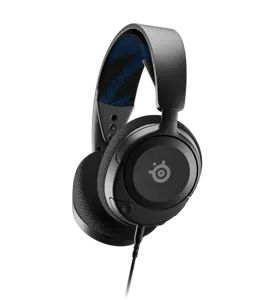 "SteelSeries" žaidimų ausinės "Arctis Nova 1P Over-Ear", įmontuotas mikrofonas, juodos spalvos, triukšmo slopinimas