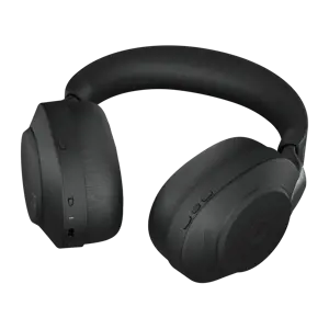 "Jabra Evolve2 85 - Link380a MS Stereo, juoda, laidinis ir belaidis ryšys, biuras / skambučių centras, 20 - 20000 Hz, 286 g, ausinės, juoda