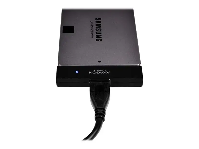 AXAGON ADSA-1S6 USB3.0 - SATA 6G UASP HDD išorinis adapteris su dėklu