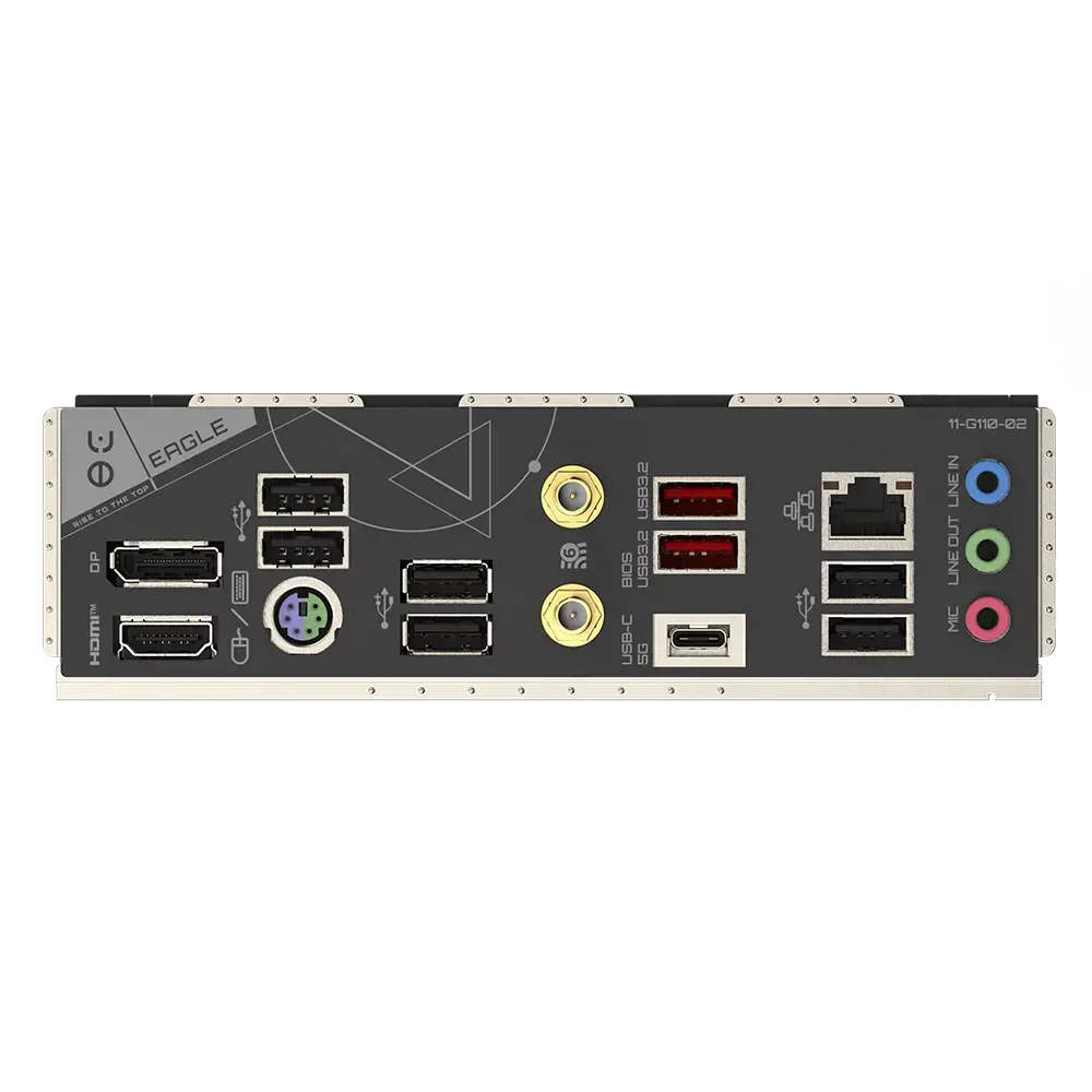 GIGABYTE B650 EAGLE AX Motherboard - Supports AMD Ryzen 7000 CPUs, 12+2+2 Phases Digital VRM, up to 7600MHz DDR5 (OC), 1xPCIe 5.0 + 2xPCIe 4.0 M.2, Wi-Fi 6E 802.11ax, GbE LAN, USB 3.2 Gen2, AMD, Socket AM5, AMD Ryzen™ 5, AMD Ryzen 7 7th Gen, AMD Ryzen 9 7th Gen, Socket AM5, 192 GB, DDR5-SDRAM