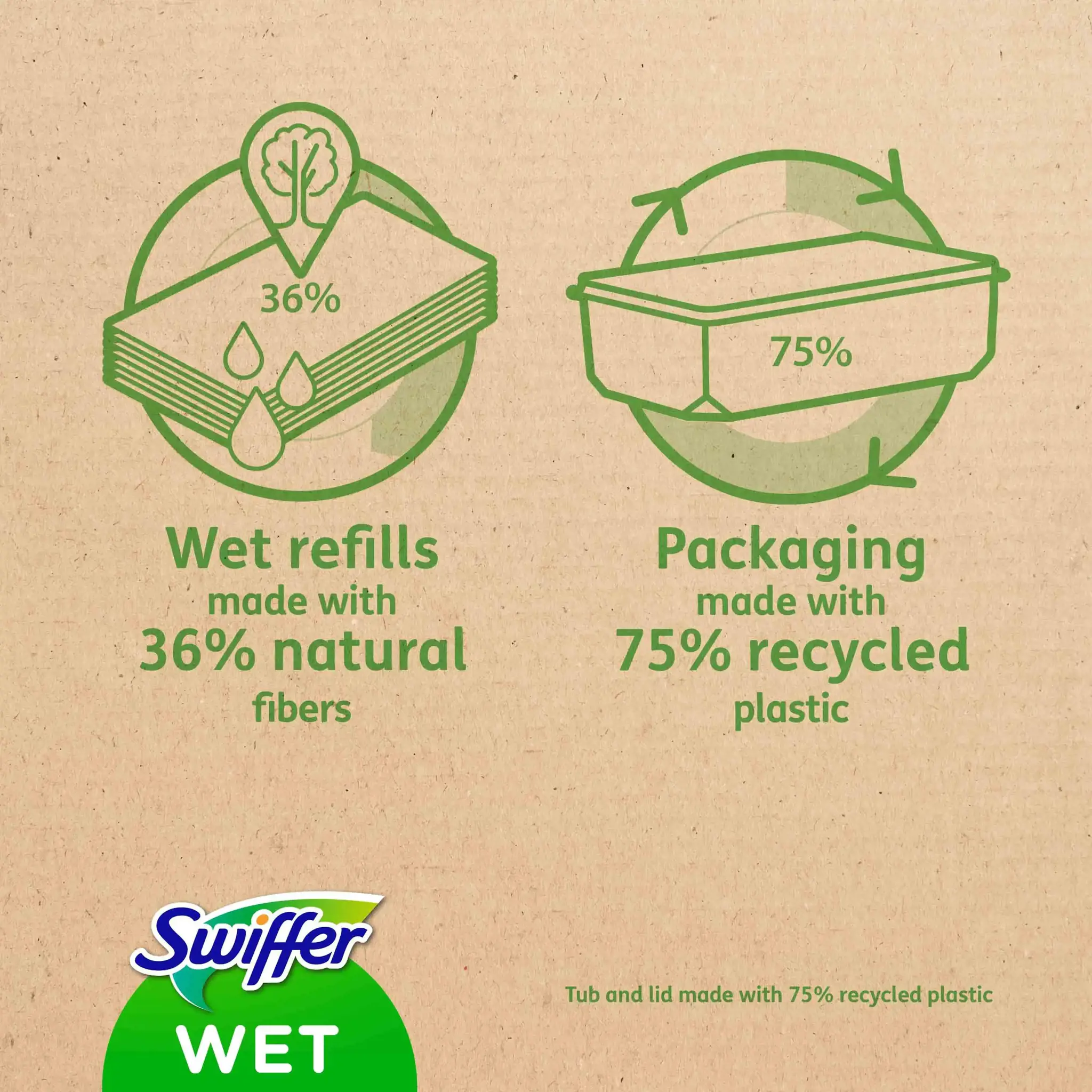 Swiffer Sweeper šlapios šluostės, papildymas 10vnt