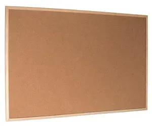 Kamštinė skelbimų lenta mediniu rėmu Esselte 100 x 60 cm