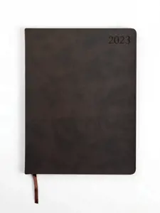 Kalendorius EXTRA SHINE, 2024, PU, A4,rudos sp.