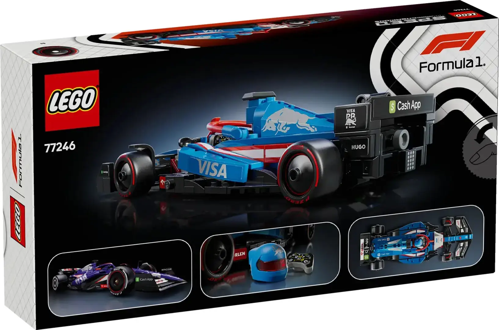 LEGO SPEED CHAMPIONS 77246 Visa Cash App RB VCARB 01