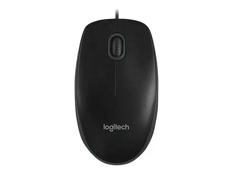 LOGITECH B100 optinė pelė juodos spalvos USB verslui