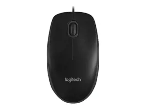 LOGITECH B100 optinė pelė juodos spalvos USB verslui