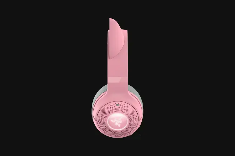 "Razer Kraken V2 Kitty BT" ausinės, belaidės, kvarcinės