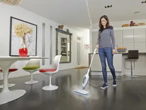 Black & Decker FSM13E1 steam cleaner 0.38 L 1300 W Blue, White