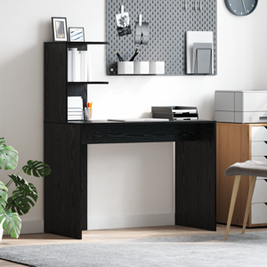 Juoda ąžuolo rašomasis stalas Juoda ąžuolo MDF, laminatas