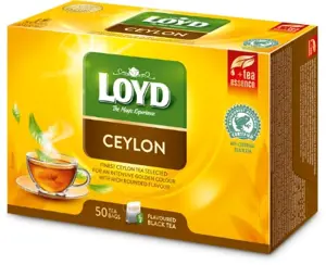 Aromatizuota juodoji arbata LOYD Ceylon, 50 x 2g