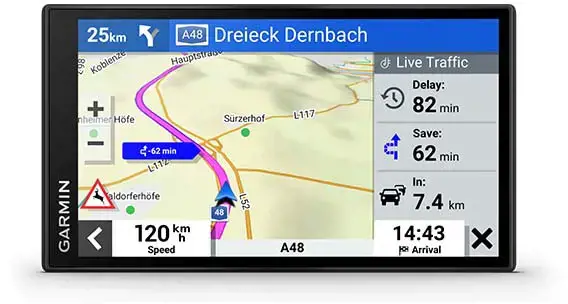 "Garmin DriveSmart 66 EU", MT-D, GPS