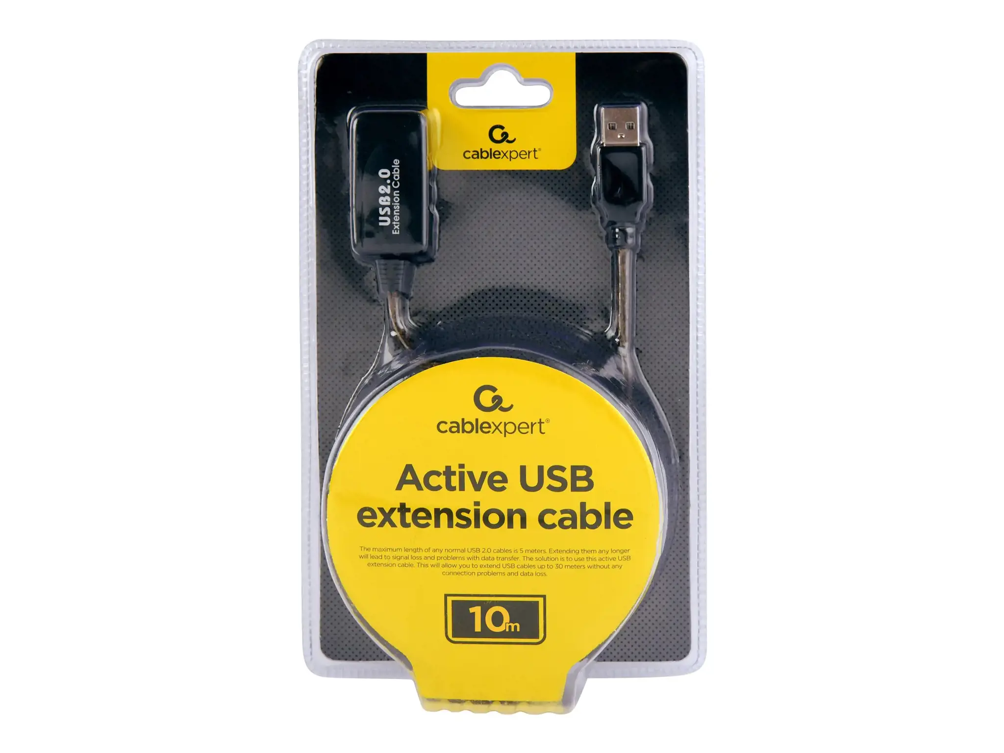 GEMBIRD UAE-01-10M Gembird USB 2.0 aktyvusis ilgintuvas 10 m
