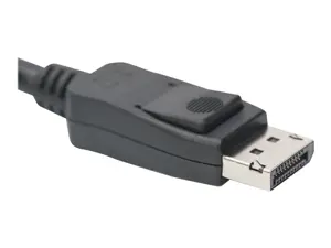 DIGITUS DisplayPort jungiamasis kabelis DP M/M 1,0 m su užraktu Ultra HD 8K Vers. 1.3/1.4 bl