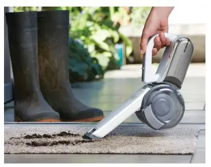 Black & Decker PV1820L handheld vacuum Chrome Bagless