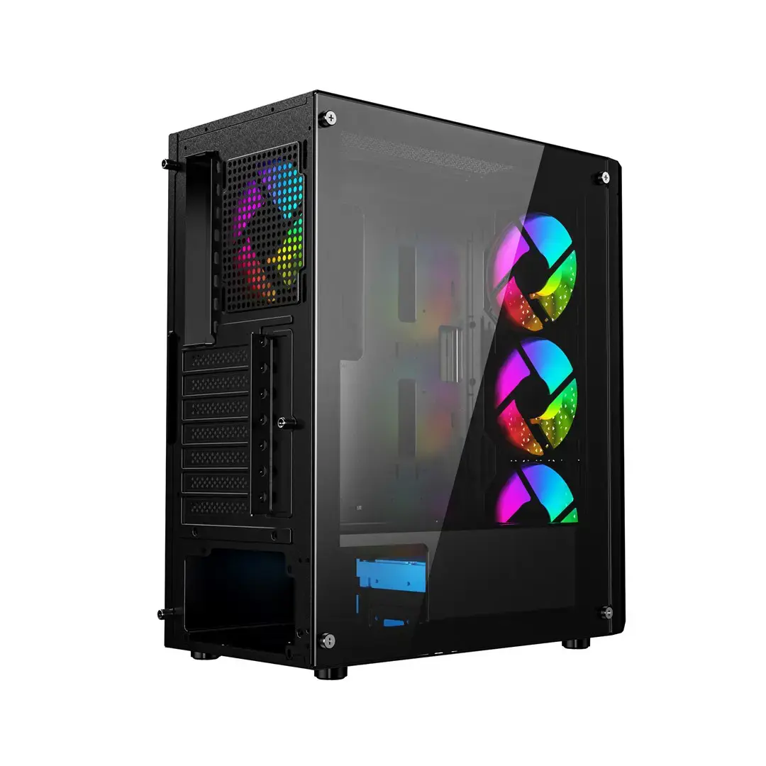 GEMBIRD Gaming ARGB kompiuterio korpusas Fornax 400X juodas