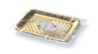 Vienkartinis tortinės padėklas KADO, auksinis, 27x19 cm, 10 vnt