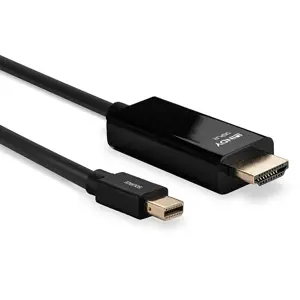 "Lindy Kabel" Mini DisplayPort/HDMI 4K30 (DP: pasyvus) 1 m, 1 m, HDMI A tipo (standartinis), Mini DisplayPort, vyriškas, vyriškas, 3840 x 2160 taškų