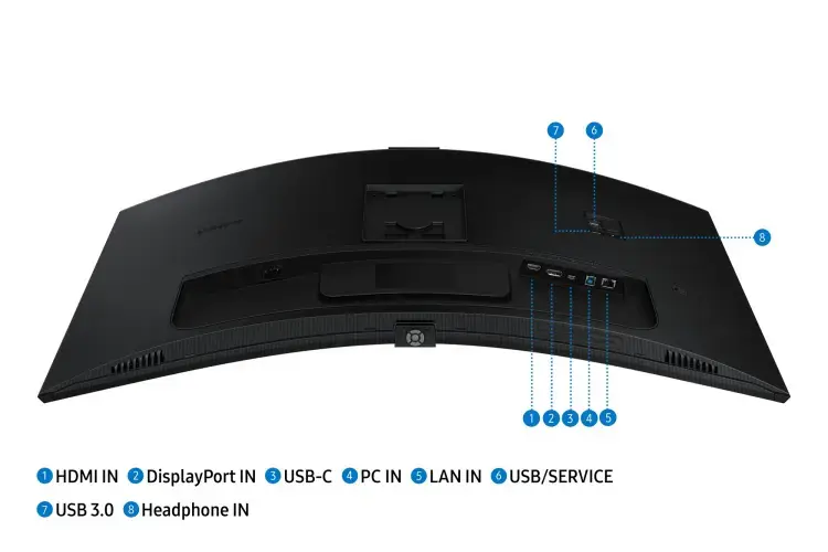 "Samsung ViewFinity S34C652VAU", 86,4 cm (34"), 3440 x 1440 taškų, "4K Ultra HD", LED, 5 ms, juoda