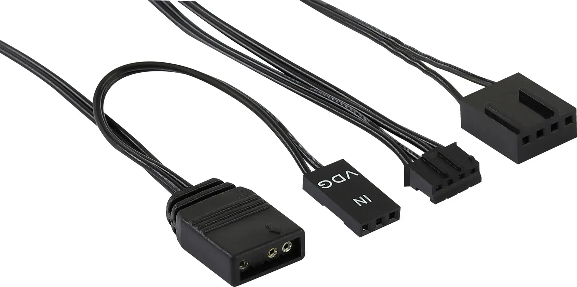 "Aerocool DUO12PRO" komplektas 3xFan 12cm ARGB LED Dual Ring Antivibration 6 kontaktų juodas