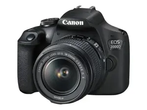 Canon EOS 2000D + EF-S 18-55mm f/3.5-5.6 IS II, 24.1 MP, 6000 x 4000 pixels, CMOS, Full HD, 475 g, …