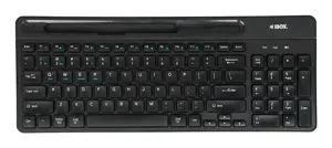 iBox IKC3010B keyboard Home USB QWERTY Black