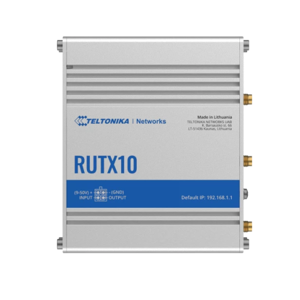 TELTONIKA RUTX10 Dviejų belaidžio ryšio juostų pramoninis maršrutizatorius