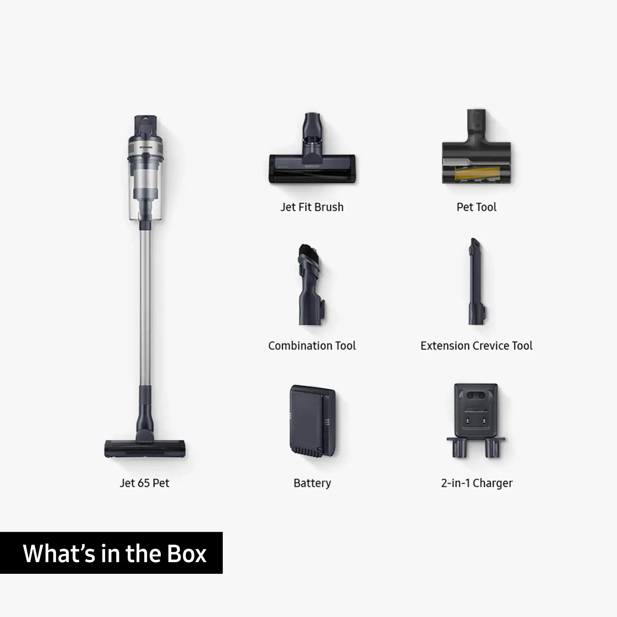 Samsung VS15A60AGR5, 150 W, Dry, Bagless, HEPA, Cyclonic/filtering, Silver