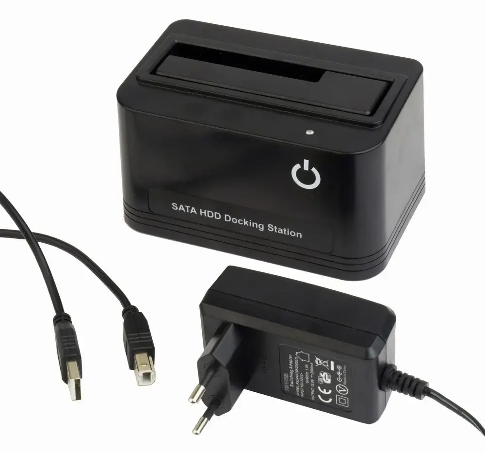 GEMBIRD USB prijungimo stotelė, skirta 2,5 ir 3,5 colių SATA standiesiems diskams