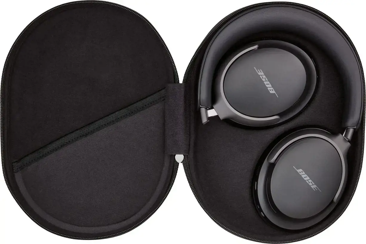 "Bose" belaidės ausinės "QuietComfort Ultra", juodos spalvos
