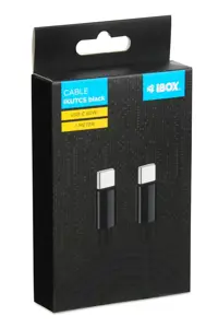 iBOX IKUTC USB-C cable 60W 1m Black